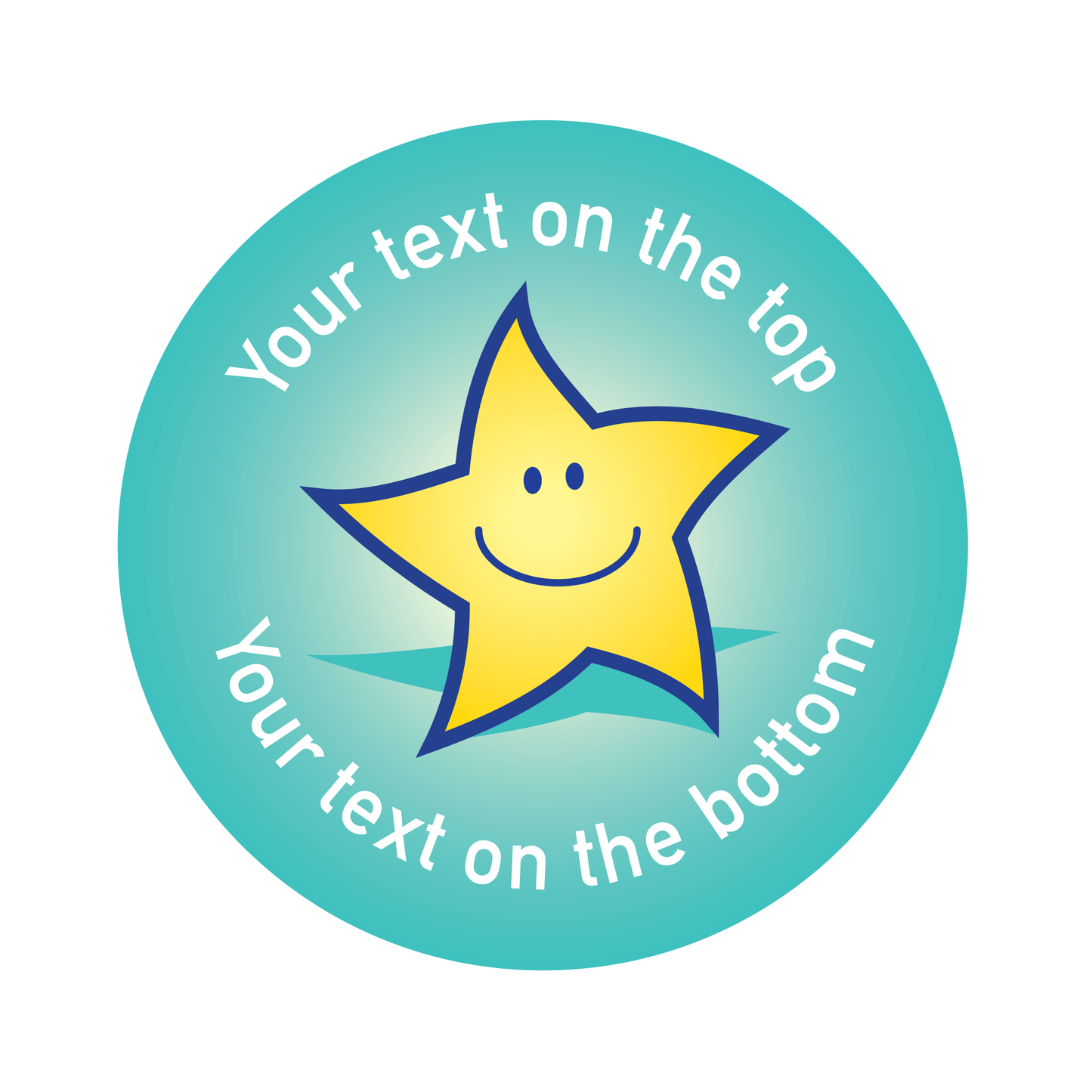 Customised Classic Star Sticker Collection - The Sticker Factory