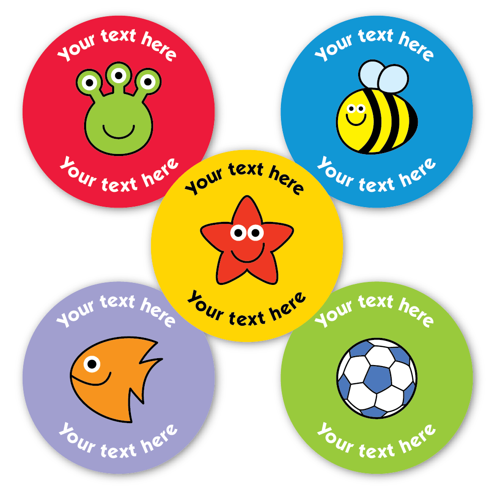 Customised Mixed Image Stickers - The Sticker Factory