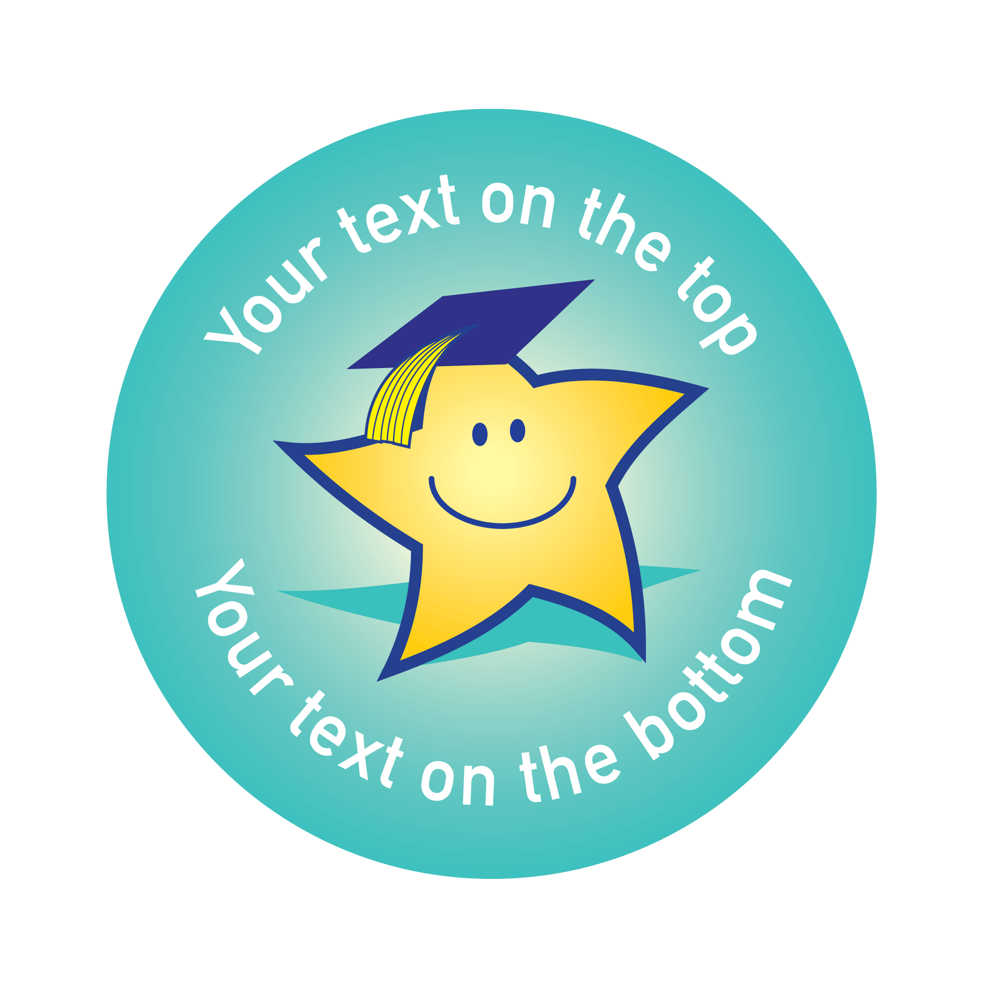 Customised Mortarboard Sticker Collection - The Sticker Factory