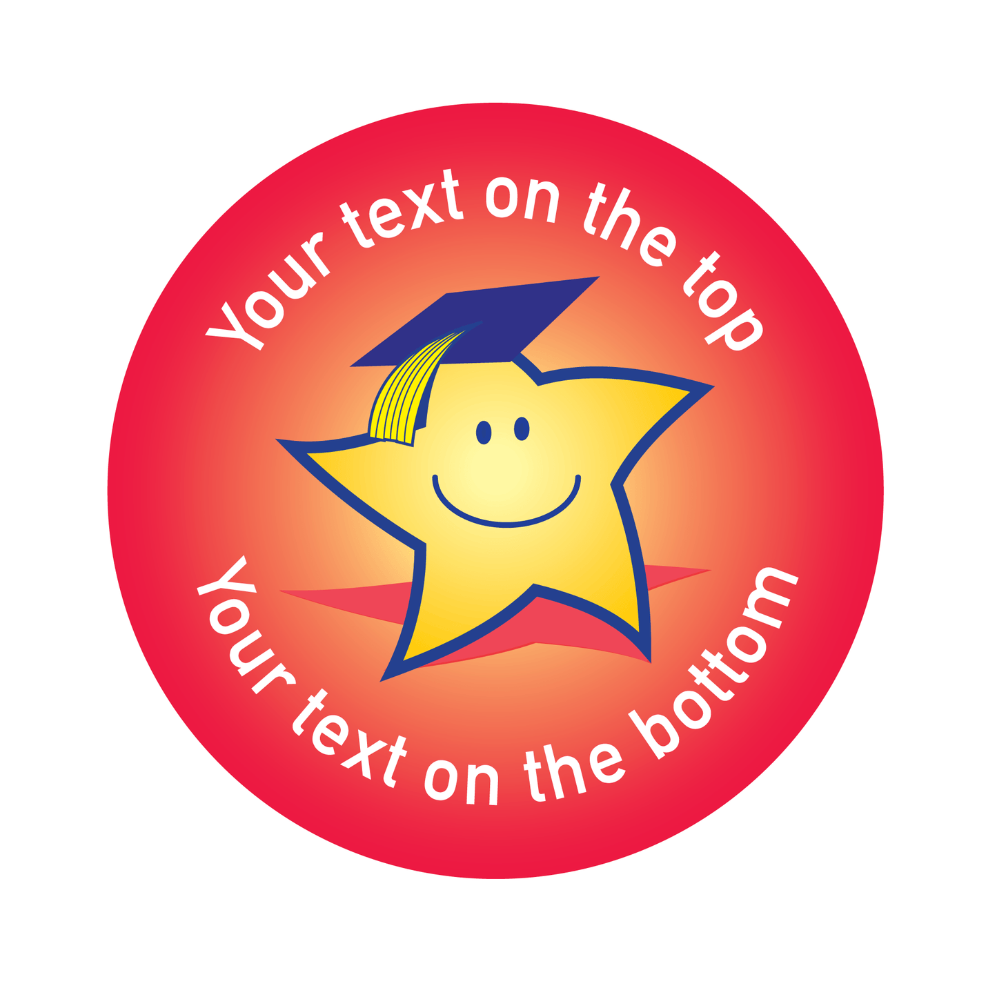 Customised Mortarboard Sticker Collection - The Sticker Factory