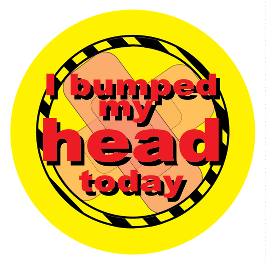 Healthcare Stickers. Bumped my head - The Sticker Factory