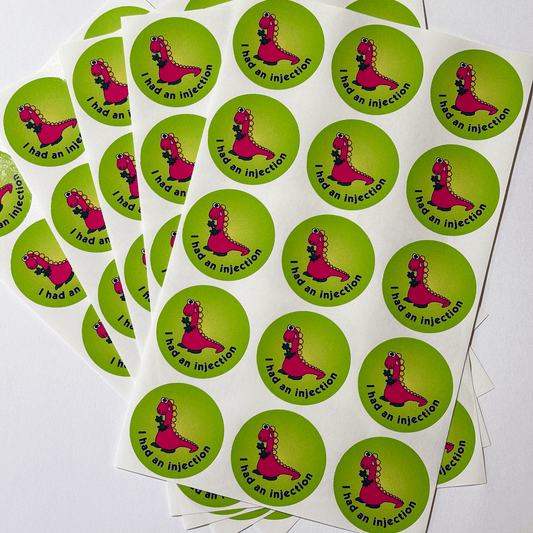 Healthcare Stickers. I had an injection - The Sticker Factory