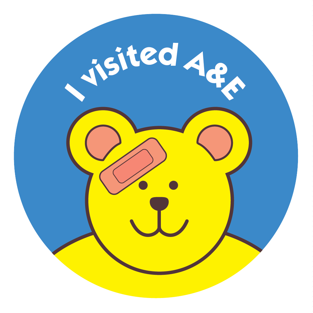 Healthcare Stickers. I visited A&E - The Sticker Factory