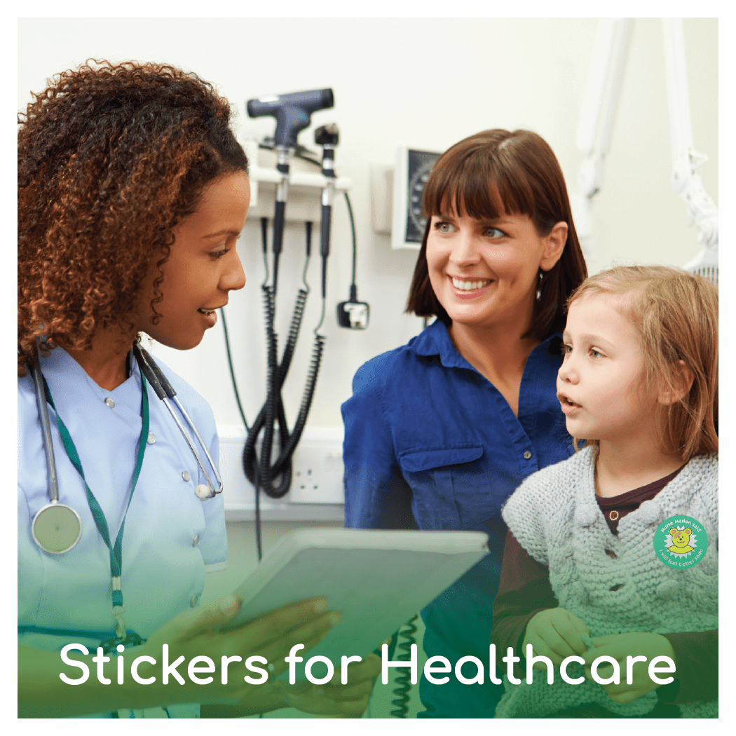 Healthcare Stickers. I visited the MIU - The Sticker Factory