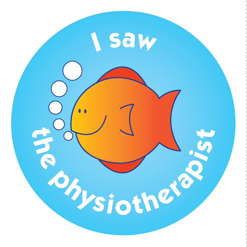 Healthcare Stickers. Physiotherapy - The Sticker Factory