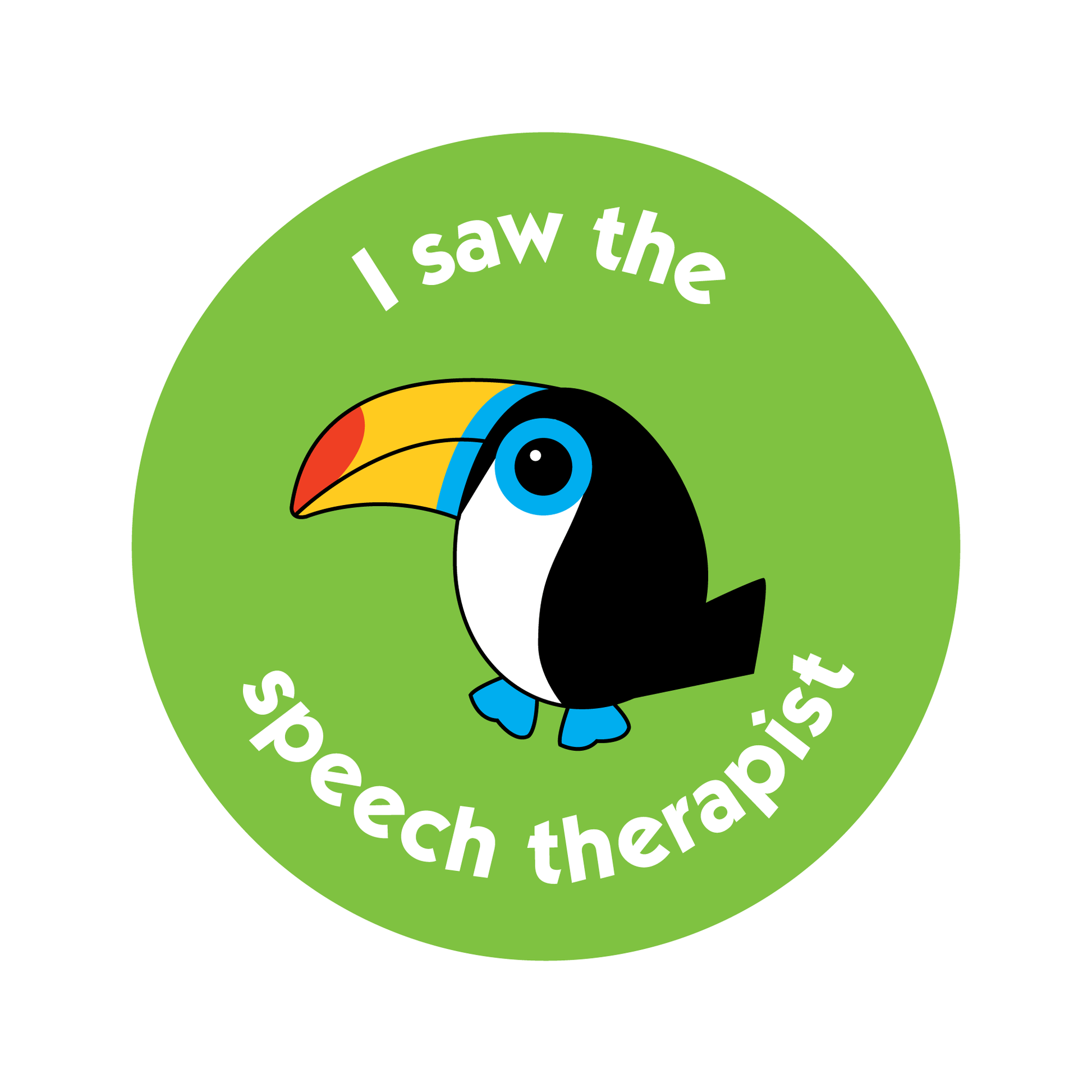 Healthcare Stickers. Speech therapist - The Sticker Factory