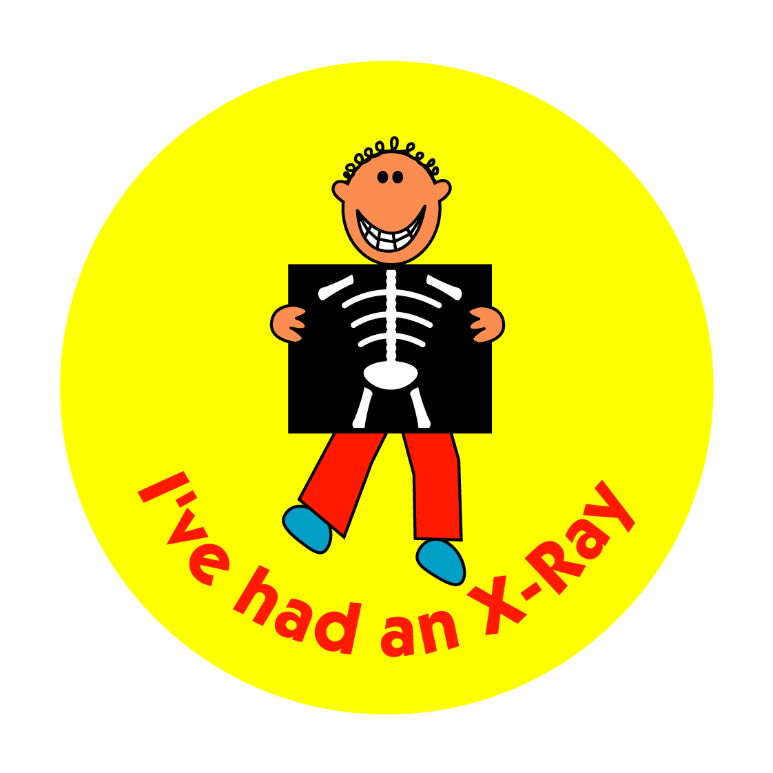 Healthcare Stickers. X - Ray - The Sticker Factory