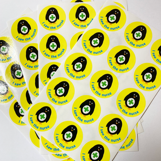 Healthcare Stickers. I saw the nurse