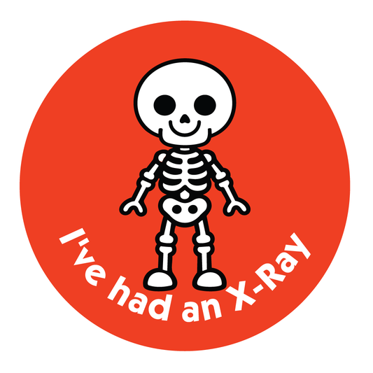 Healthcare Stickers. X-Ray