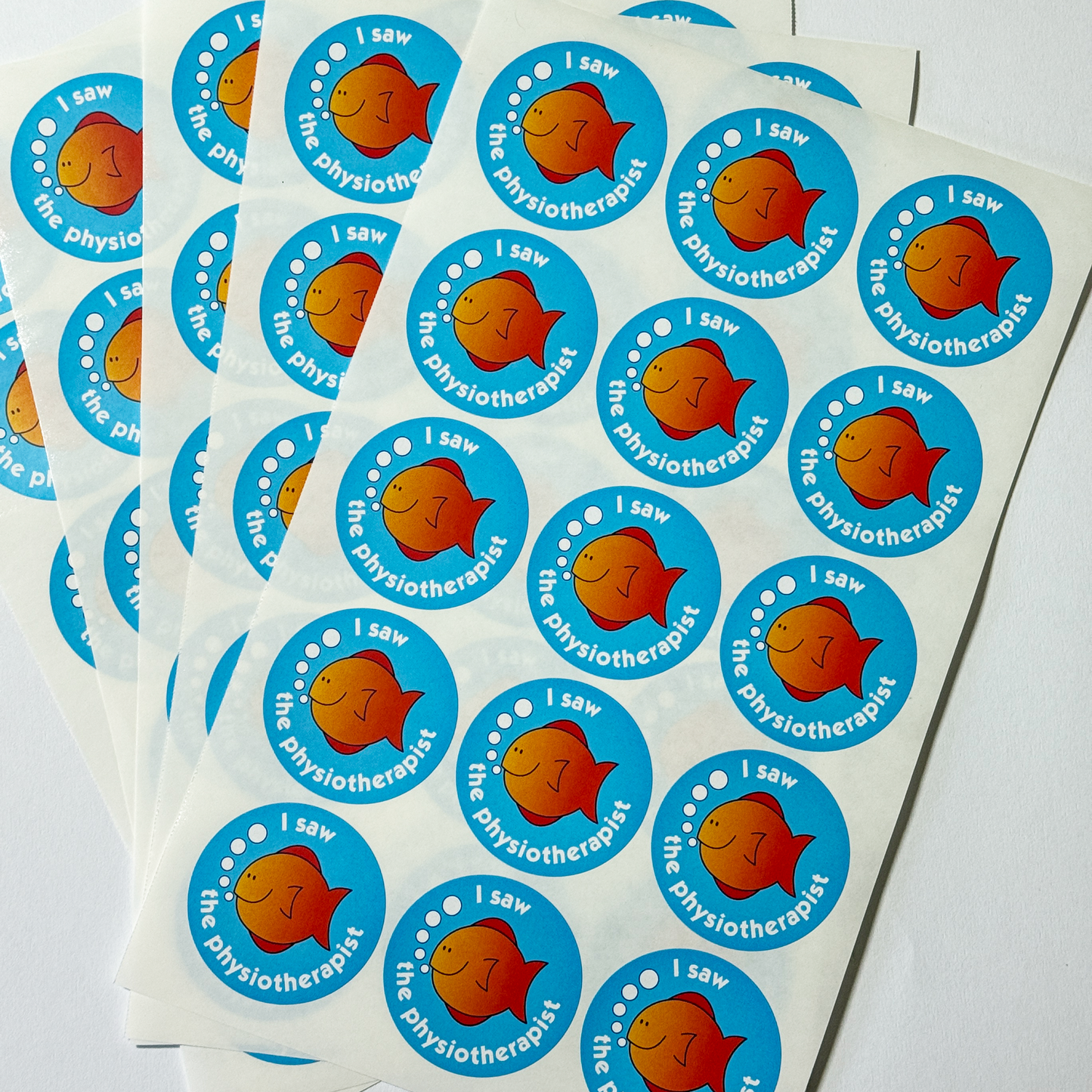 Healthcare Stickers. Physiotherapy