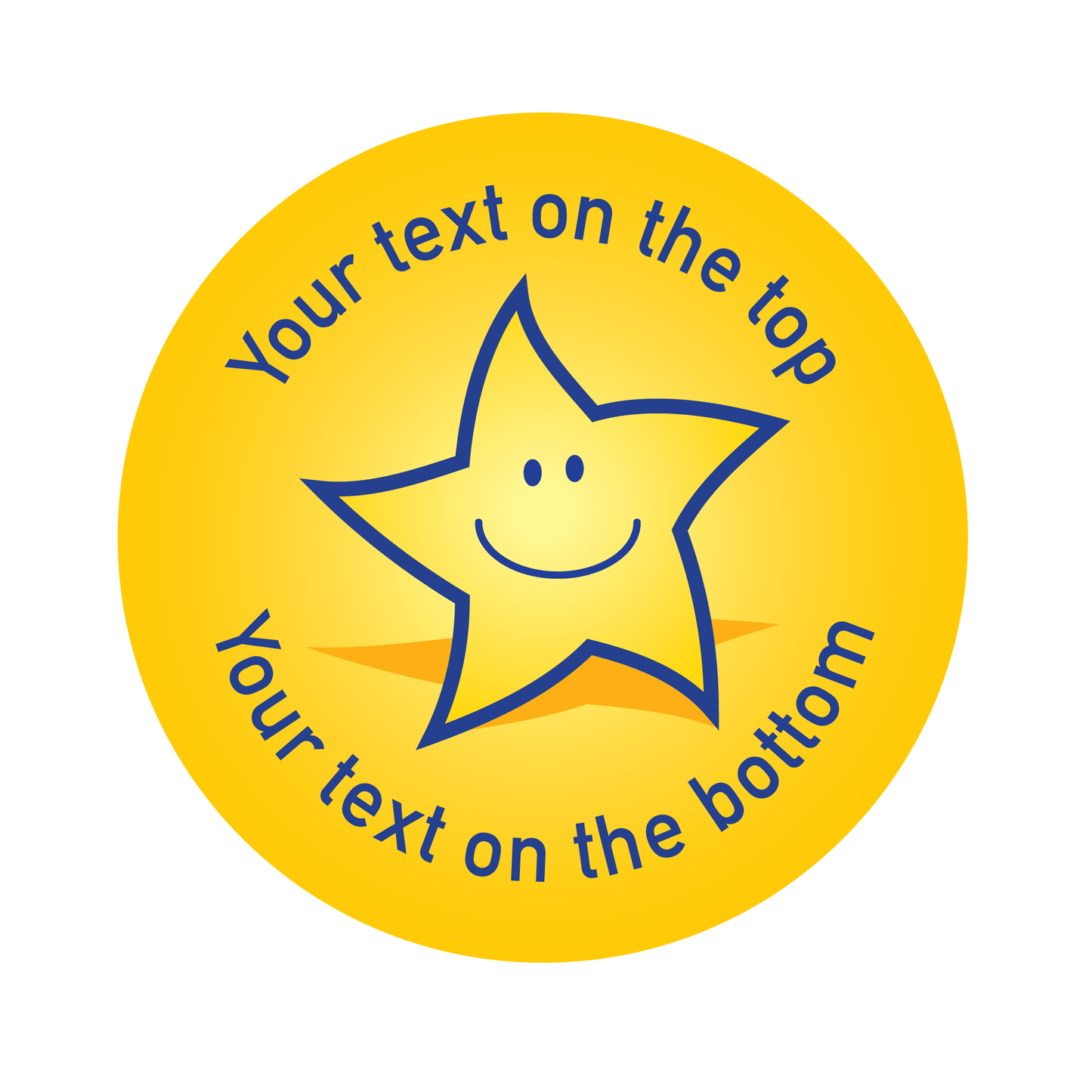 Customised Classic Star Sticker Collection - The Sticker Factory