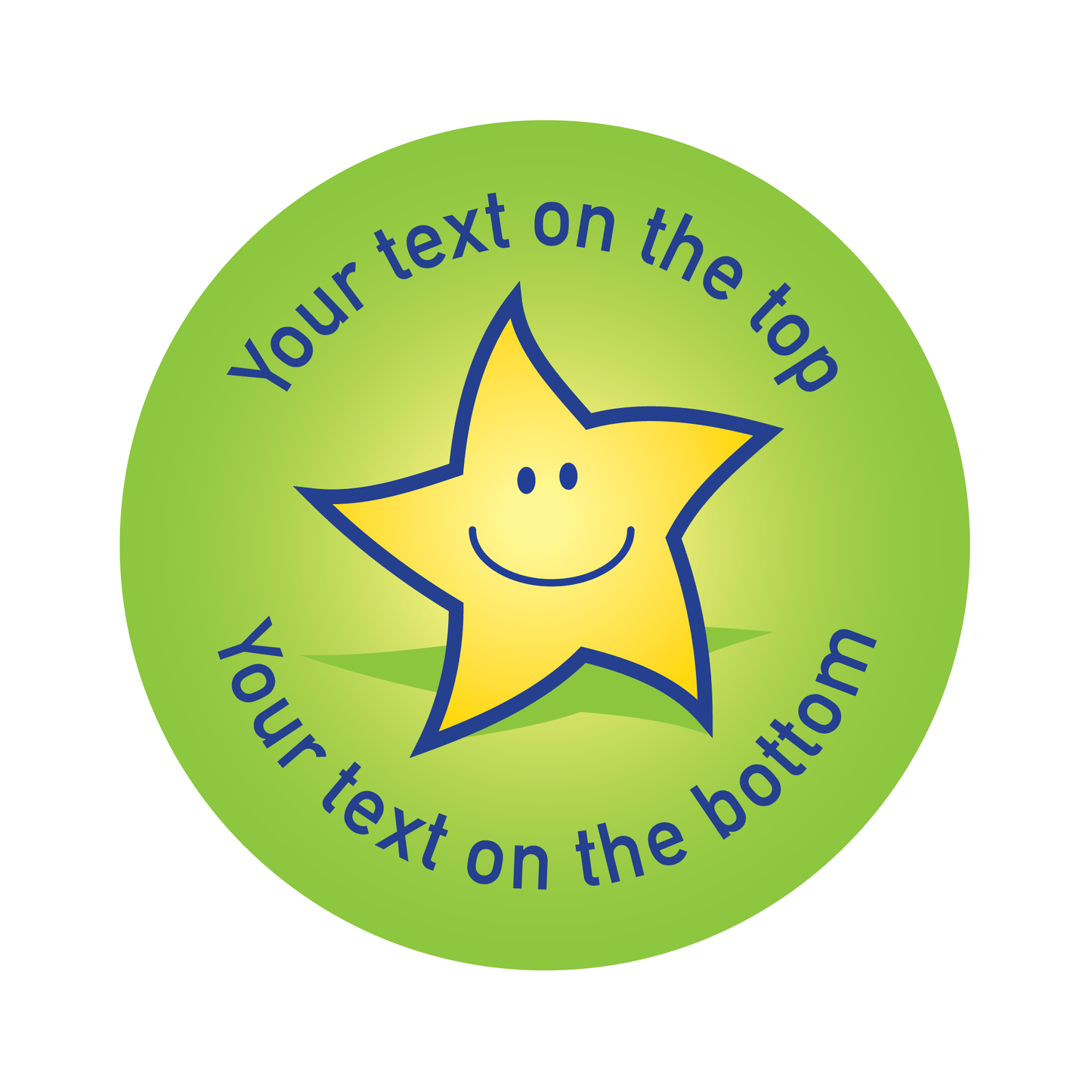Customised Classic Star Sticker Collection - The Sticker Factory