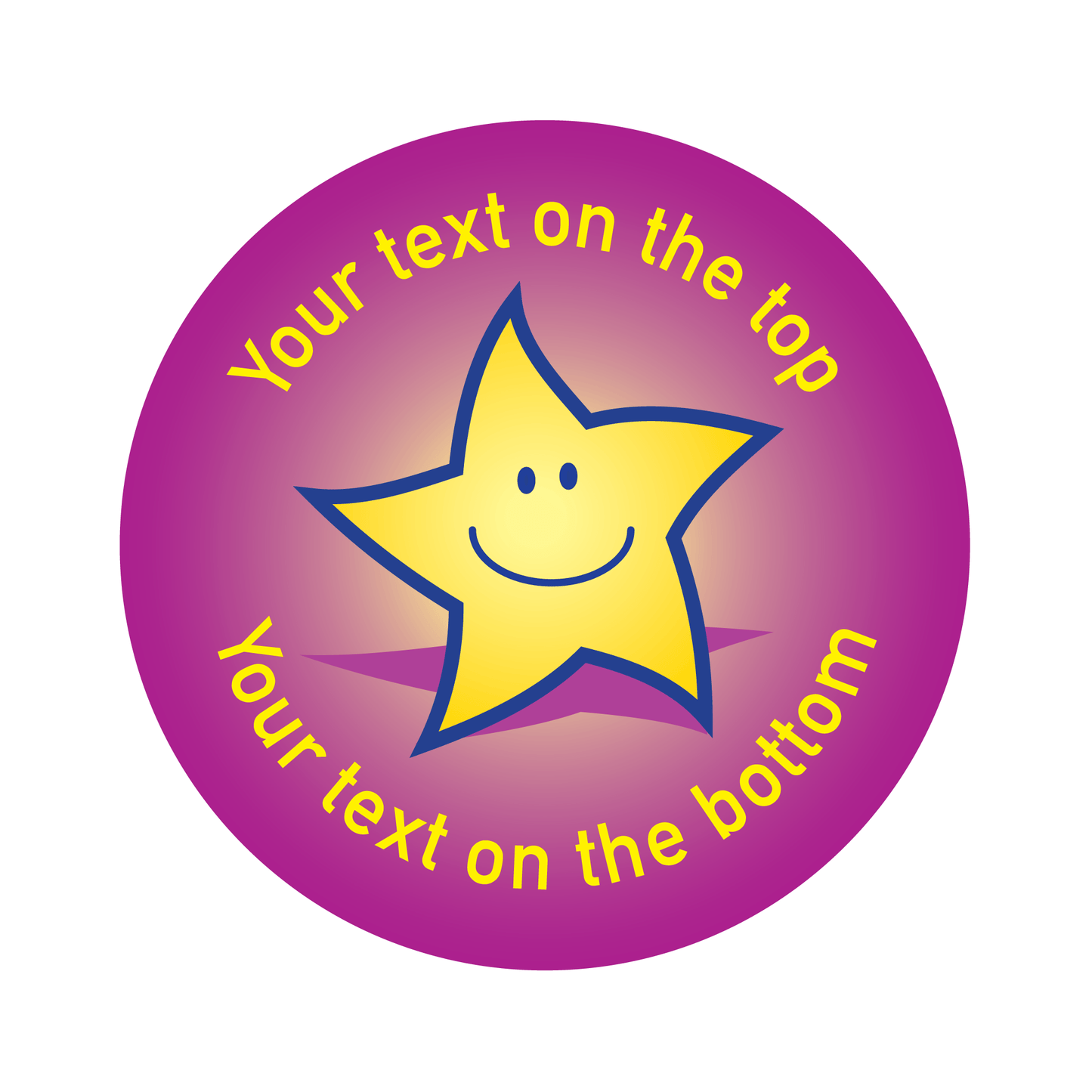 Customised Classic Star Sticker Collection - The Sticker Factory