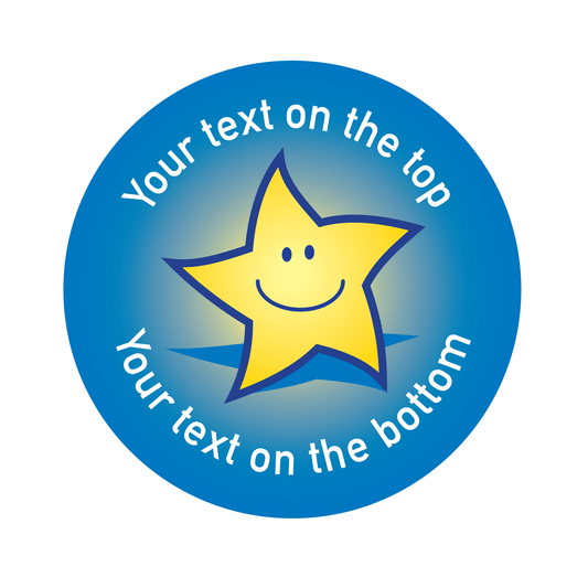 Customised Classic Star Sticker Collection - The Sticker Factory