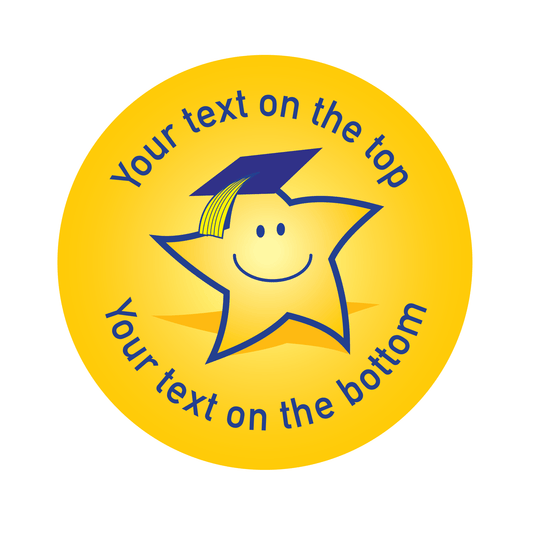 Customised Mortarboard Sticker Collection - The Sticker Factory