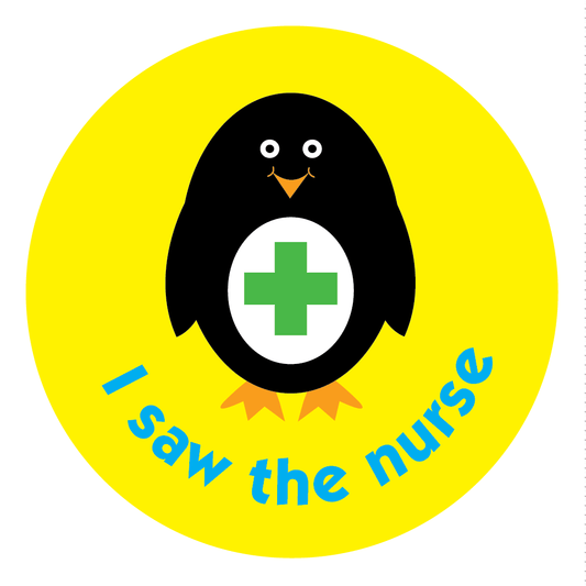 Healthcare Stickers. I saw the nurse - The Sticker Factory