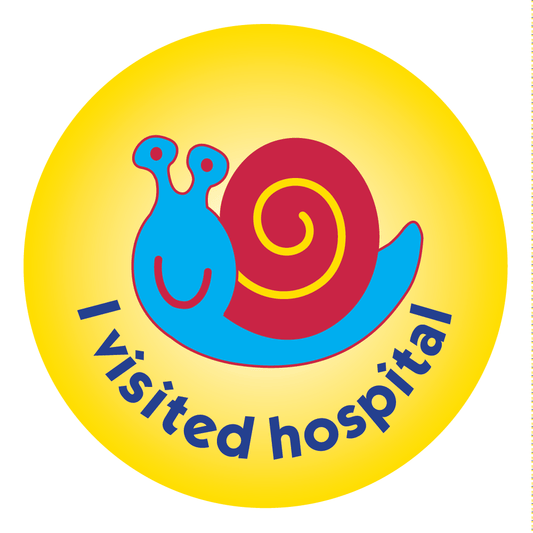 Healthcare Stickers. I visited hospital - The Sticker Factory