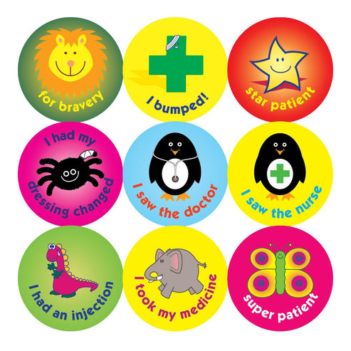 Healthcare Stickers. Mixed image – The Sticker Factory
