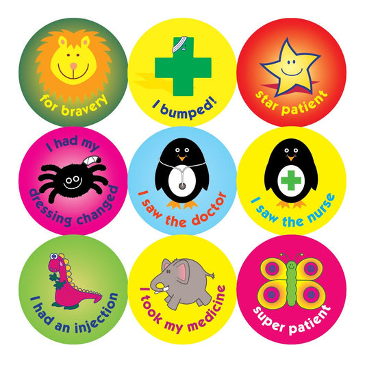 Healthcare Stickers. Mixed image - The Sticker Factory