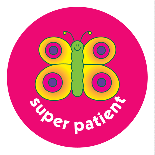 Healthcare Stickers. super patient - The Sticker Factory