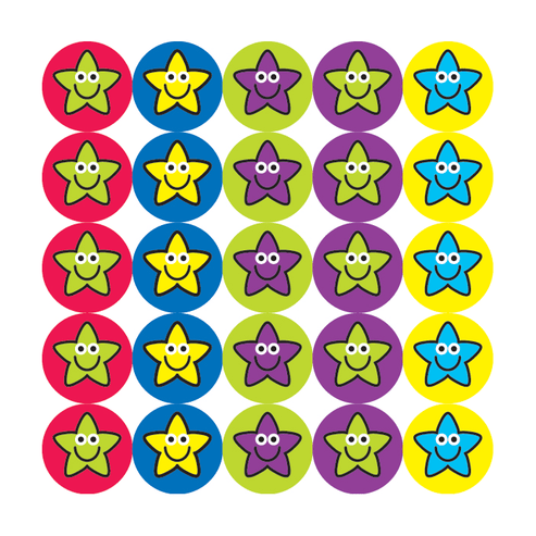 Mini Reward Stickers – Stars – The Sticker Factory