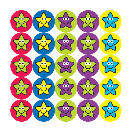 Mini Reward Stickers – Stars - The Sticker Factory