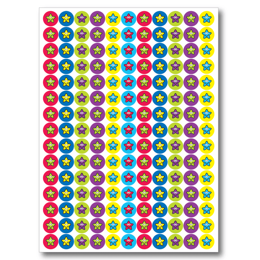 Mini Reward Stickers – Stars - The Sticker Factory