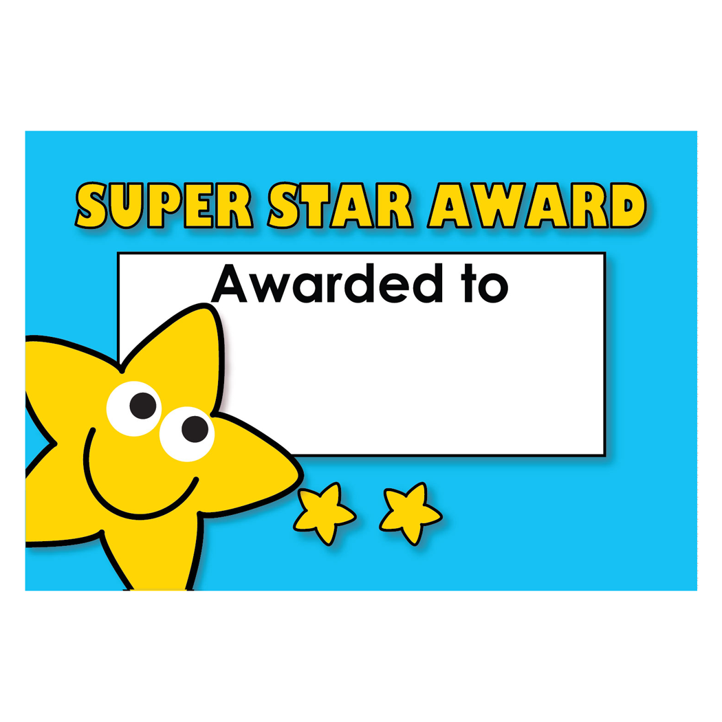 Sticker-tificate Super Star