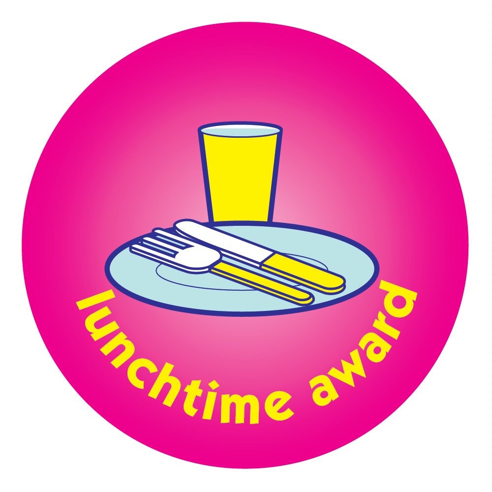 Lunchtime award - Plate and Cutlery