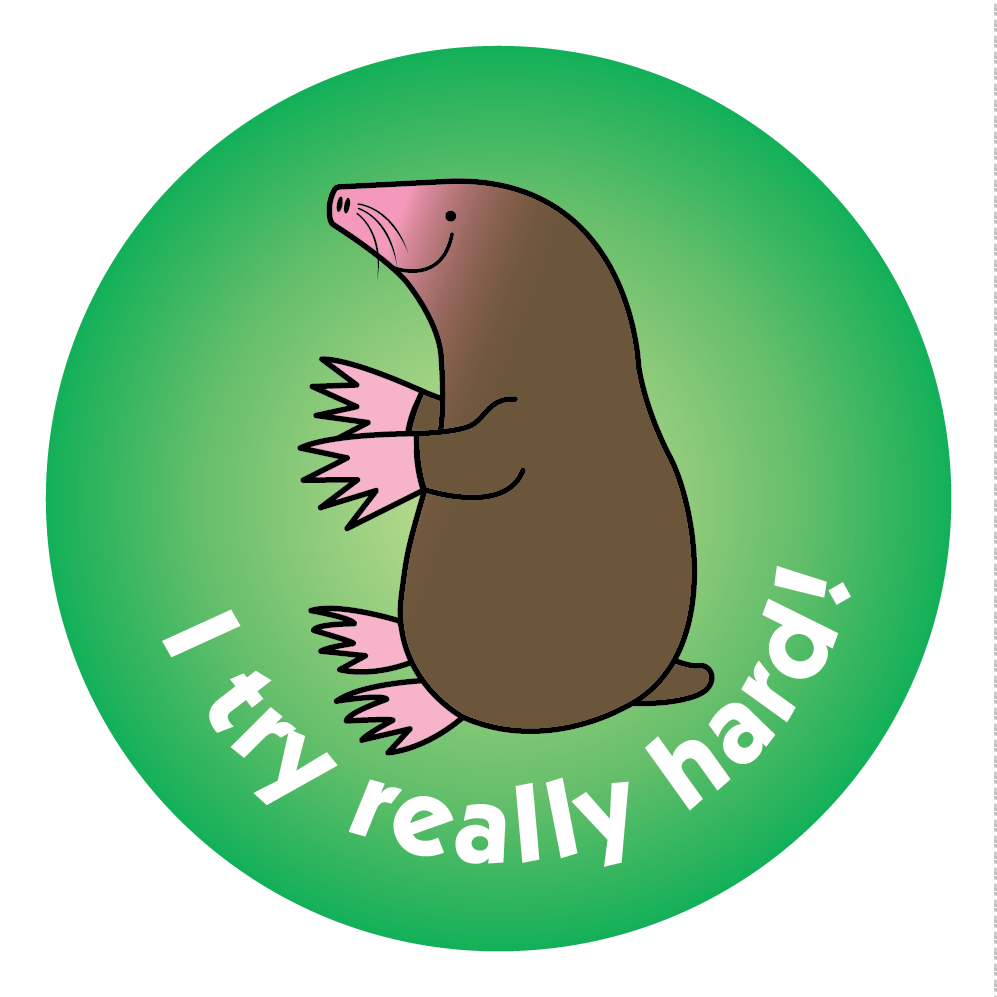 I try really hard! - Mole