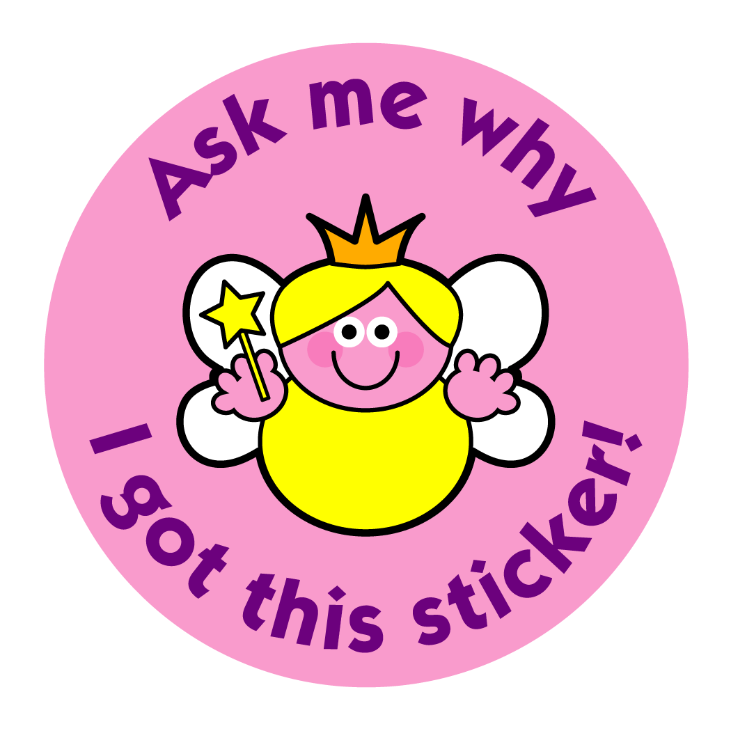 Ask me why reward stickers