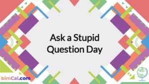 Ask a stupid question day logo