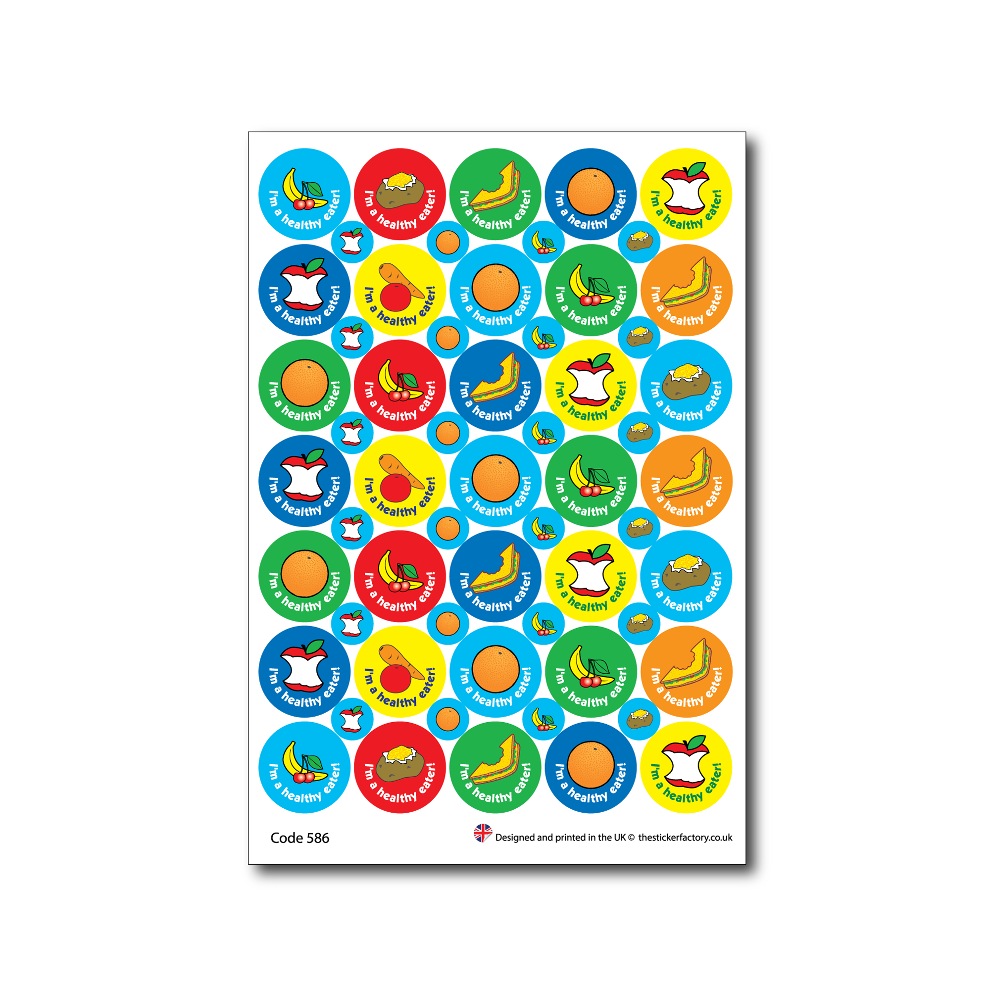 Healthy Eating Reward Stickers