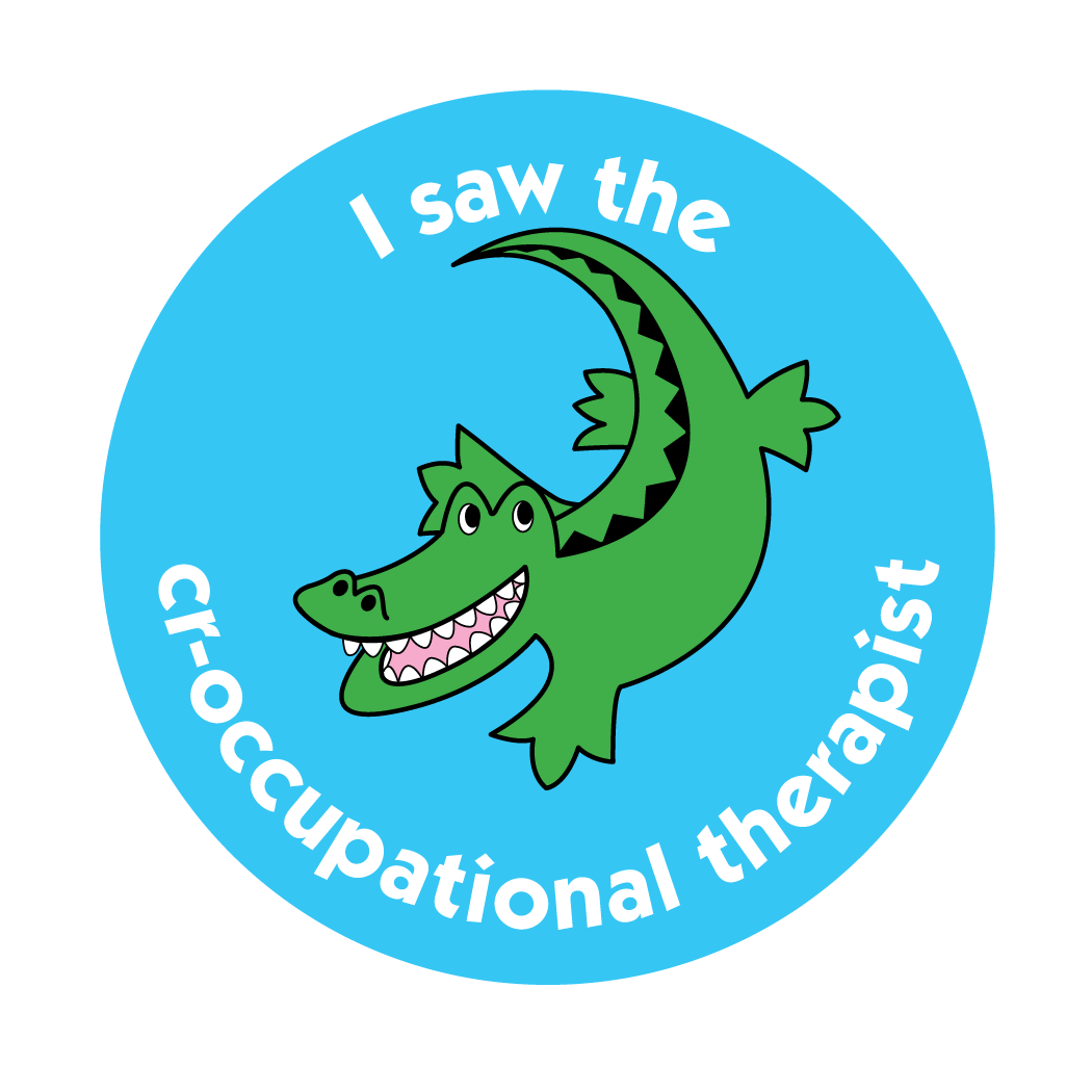 I saw the cr-occupational therapist stickers