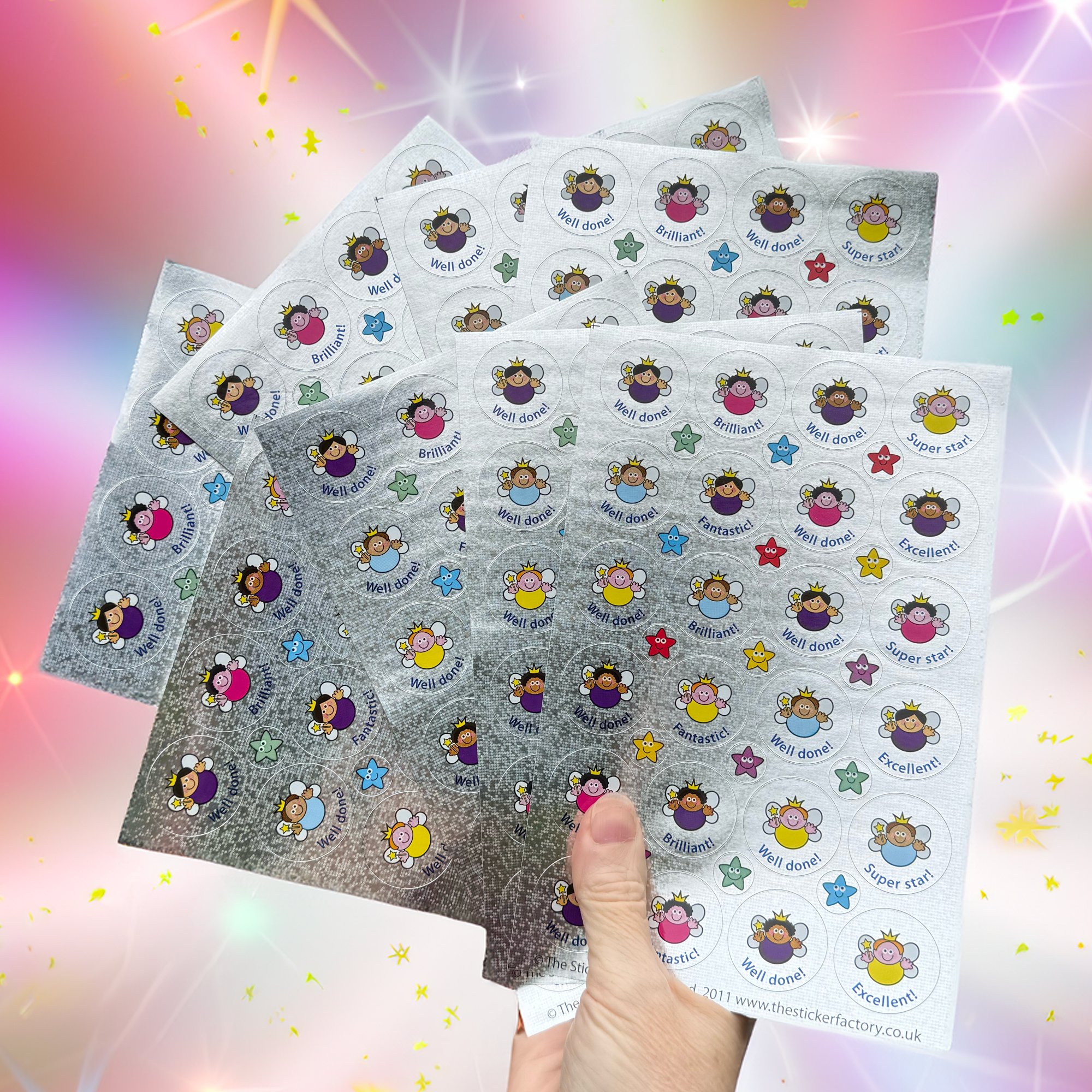 Sparkly Fairy Stickers